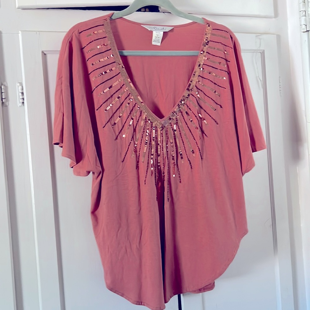 Dusty pink blouse